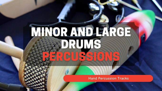 record the best sounding percussions for your project
