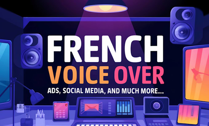 record and edit your french voice over