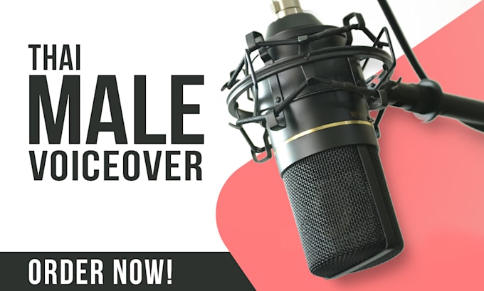 record professional thai male voice over