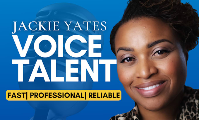 record an american female voice over