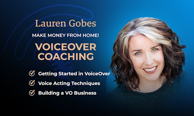 provide voice over coaching and gig evaluation