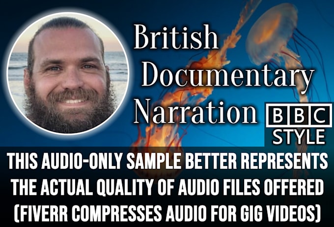 narrate your british documentary bbc style voice over