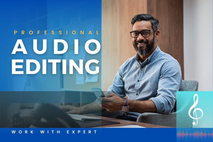 do editing, noise reduction, repair, enhance, fix, clean up your audio file
