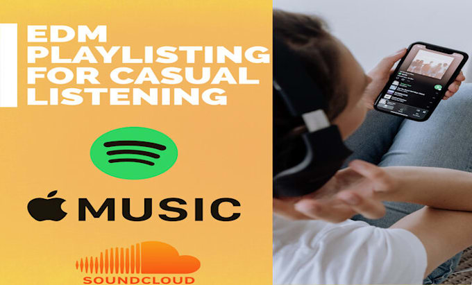 create the finest custom edm playlists for you