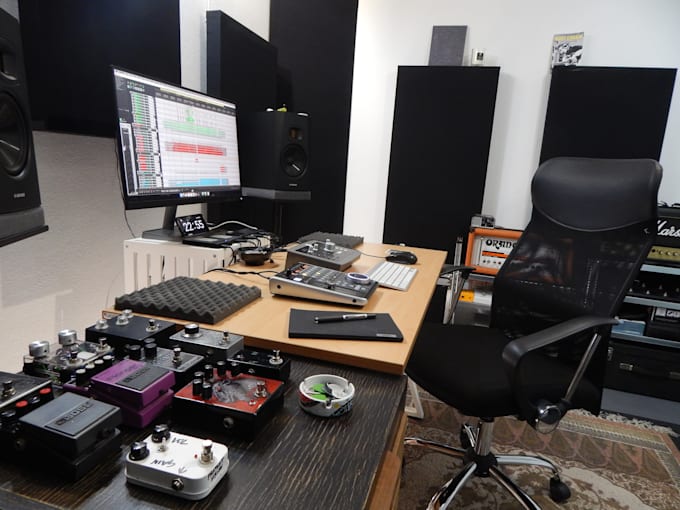 professionally mix and master metal or rock album