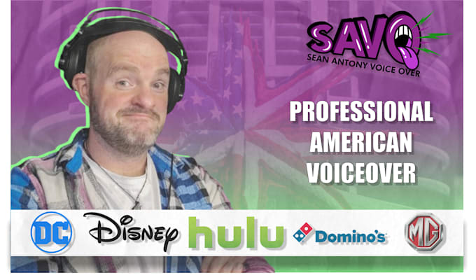 record your script in an american male voice over
