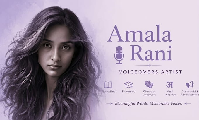 voiceover your script for english storytelling