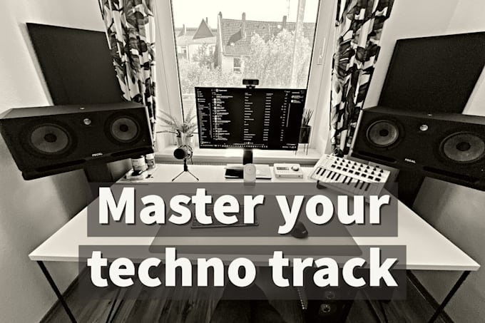 mix and master your techno, house or edm track