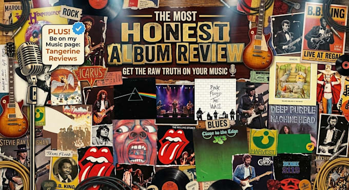 review and feature your hard rock, prog rock, or blues song on my music page