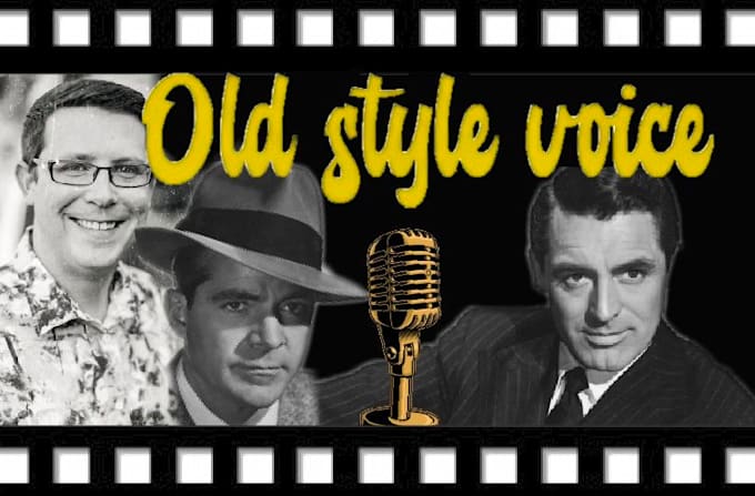 do an old style voice over