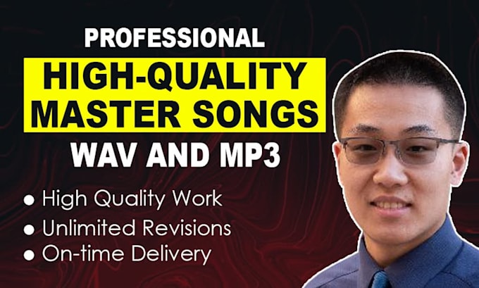 master your song to industry standard from a single wav or mp3 file