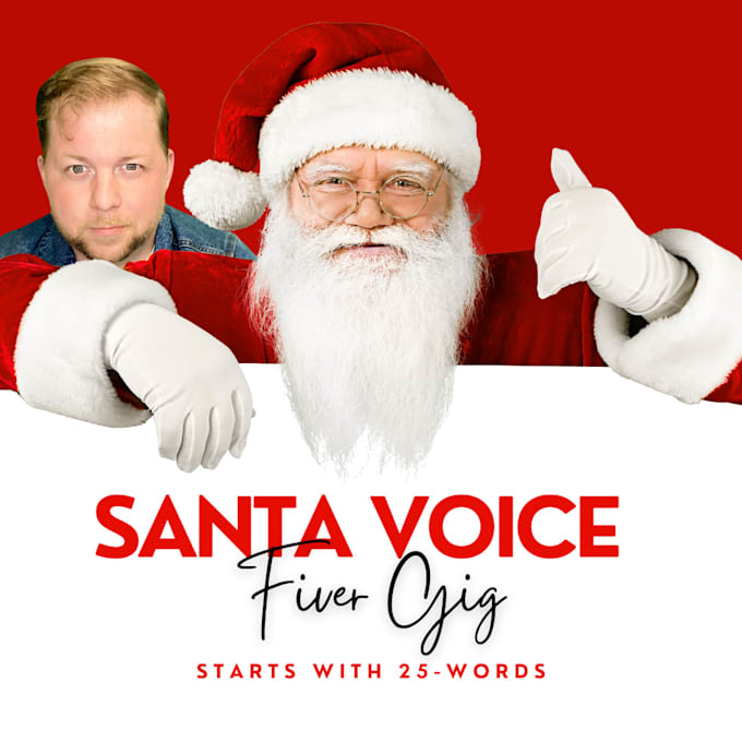 record a santa clause voice clip