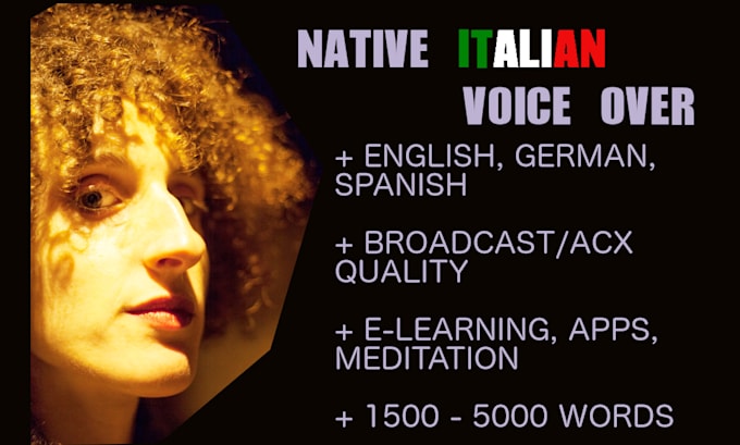 record high quality voice over