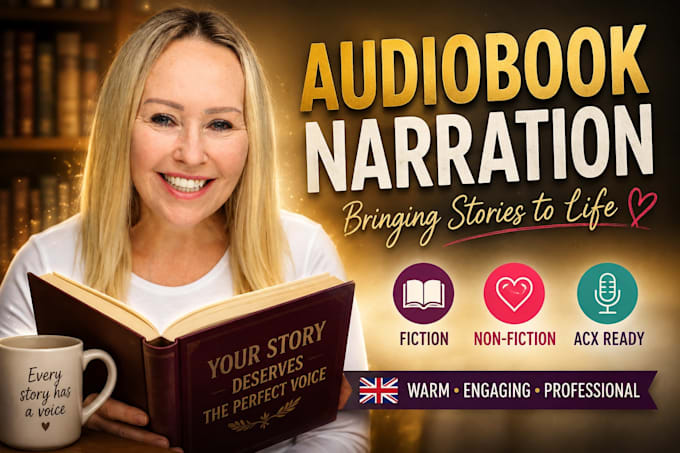 professionally narrate your audiobook for acx audible
