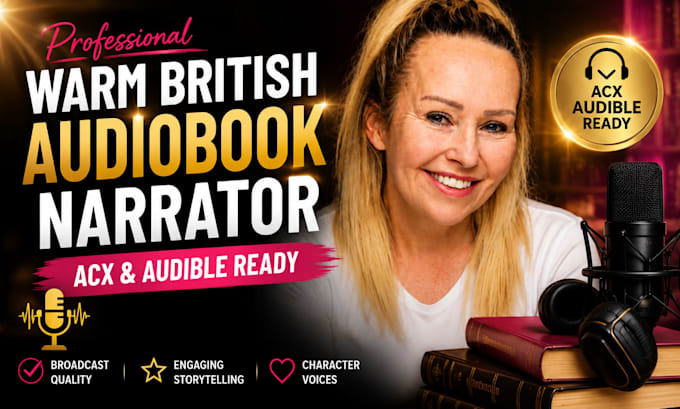 professionally narrate your audiobook for acx audible
