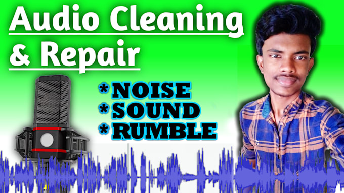 repair, cleanup, remove noise and fix your audio files