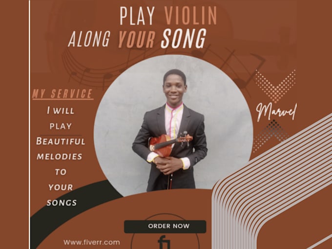record a proficient violin part to your song