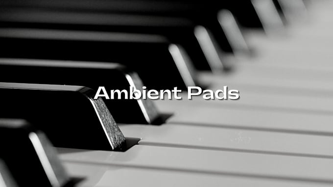 create warm pad music  in any key