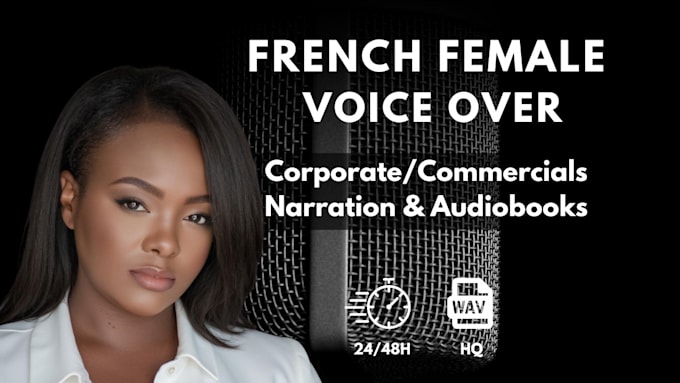 be your french female voice over