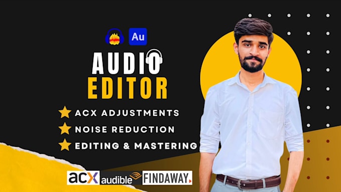 edit, clean, fix, repair audio, and remove background noise