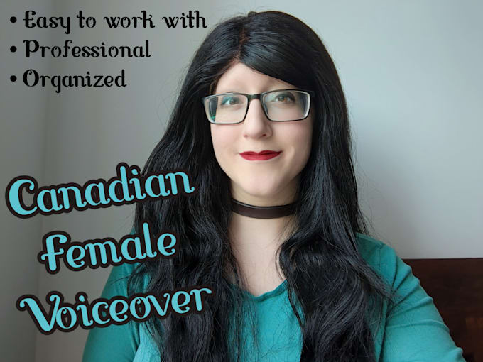 Record a quality voiceover, canadian female accent by Brittany_voices