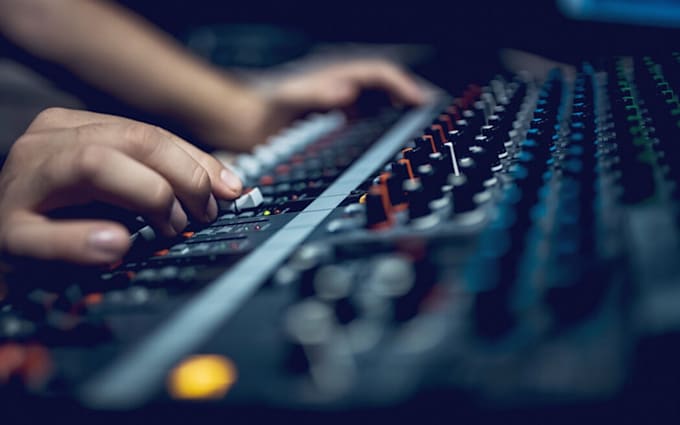 do professional podcast audio editing, studio quality