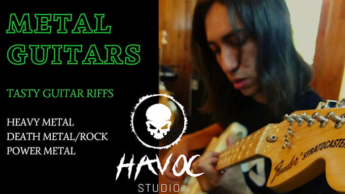 record your metal guitar tracks and solos