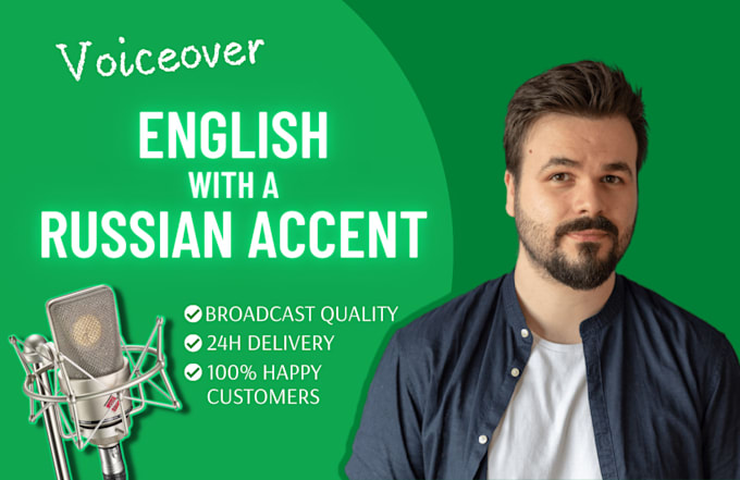record russian accent voice over