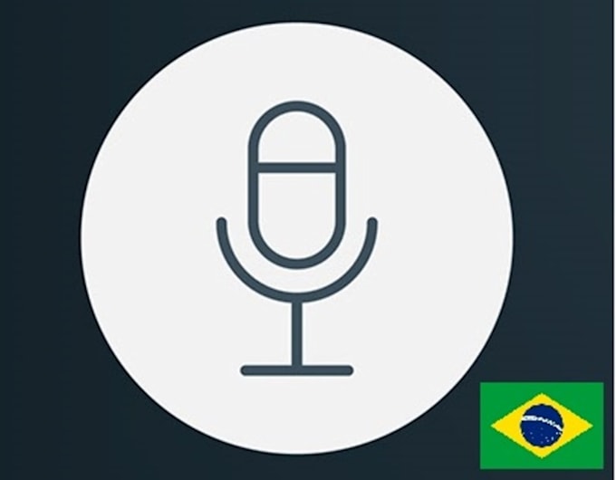 record a professional male brazilian portuguese voiceover