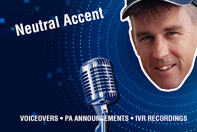 provide a clear and calm neutral accented IVR voiceover