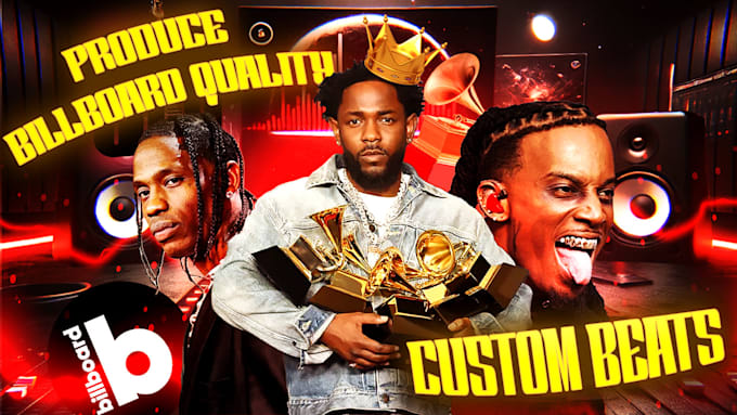 produce billboard quality custom beats for any genre