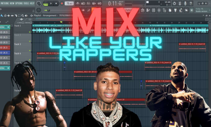 Mix and master your vocals to your type of rapper by Tinnzymix | Fiverr
