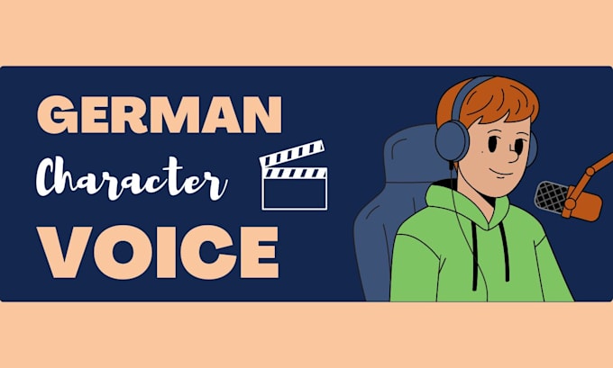 do native german dubbing and voice acting for your project