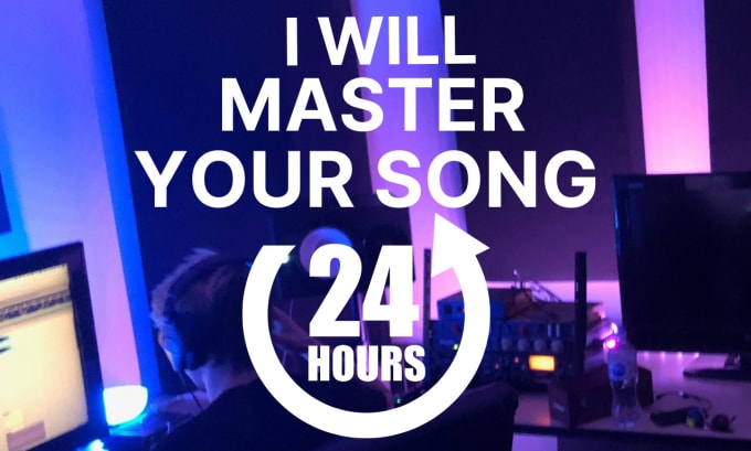 I will master your song to industry standard quality in  24 hours