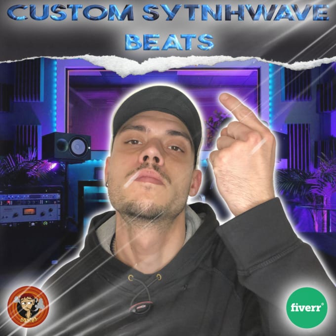 produce custom synthwave beats for you