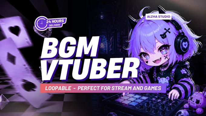 make bgm background music for streamer, twitch, game