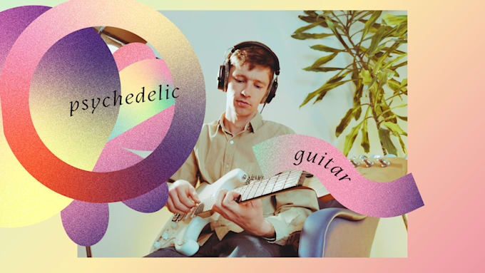 record and produce a tame impala type psychedelic guitar