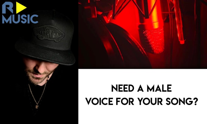 be your male singer for any song