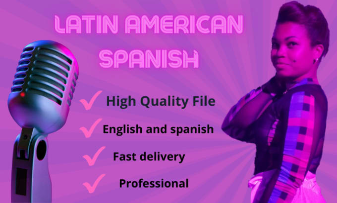 Do A Latin American Spanish Womans Voice By Lisbetlarosa Fiverr