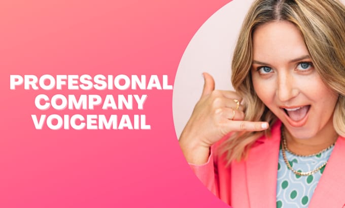 record a friendly voicemail greeting for your phone system