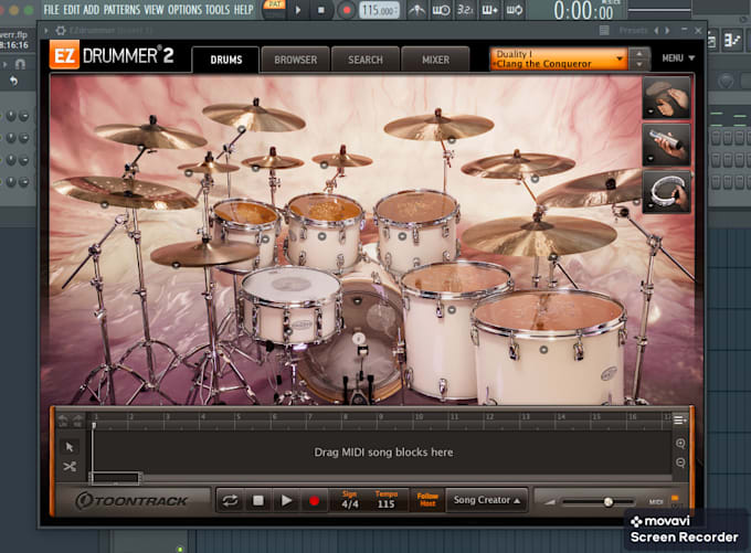 Program drums for your song by Roopemattila Fiverr
