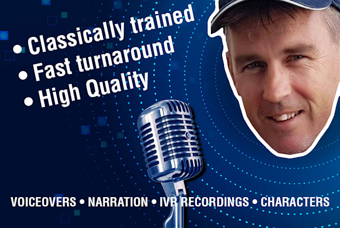 provide a professional english voiceover
