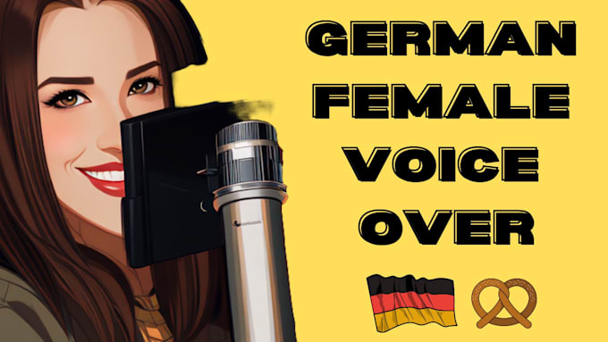be your german female voice