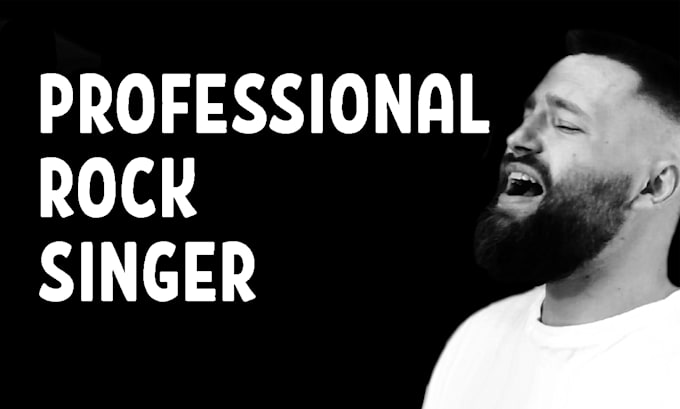 be your male rock singer vocalist