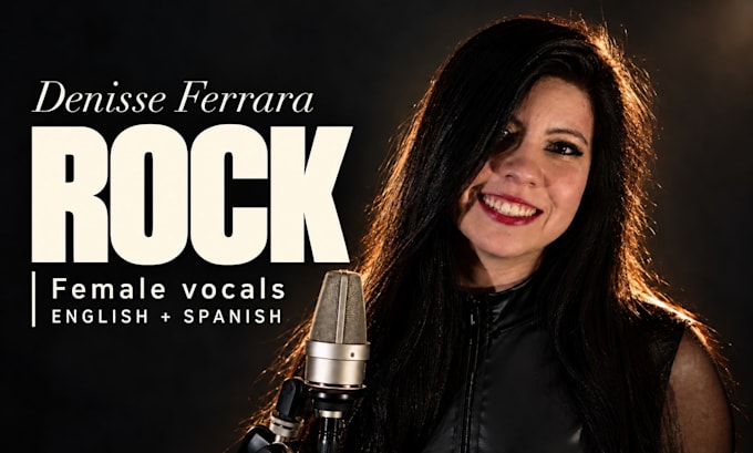 be your female rock singer in english and spanish