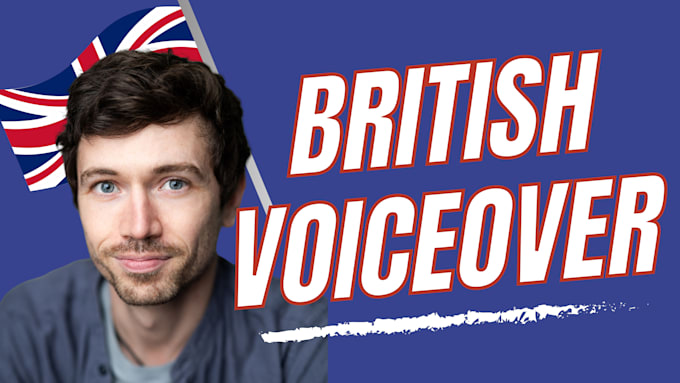 be your british male voice over artist