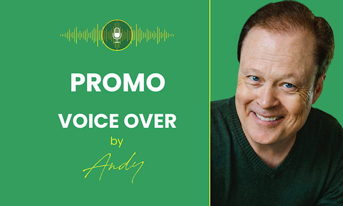 record a professional promo voice over