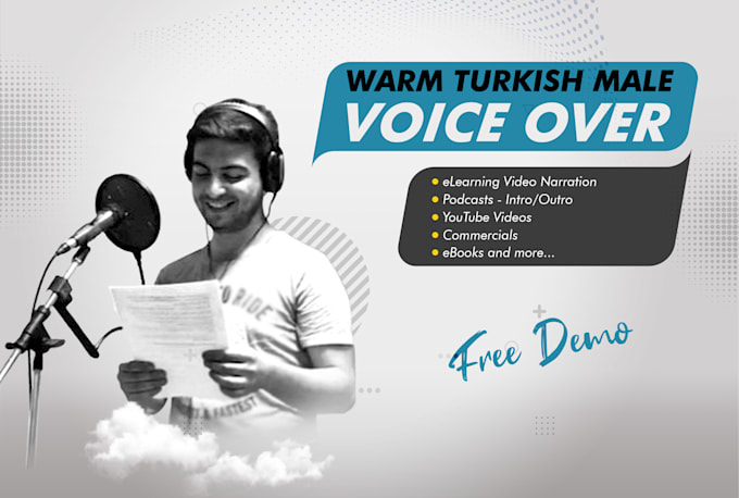 record a turkish male narration