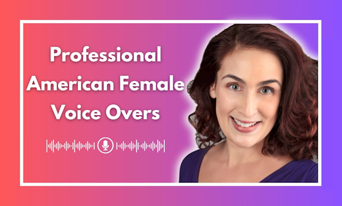 record professional american female voice over