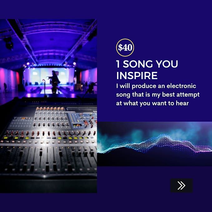 Produce electronic music for you by Dillonjepsen Fiverr